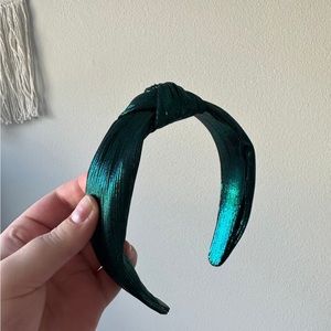 Green Metallic Headband